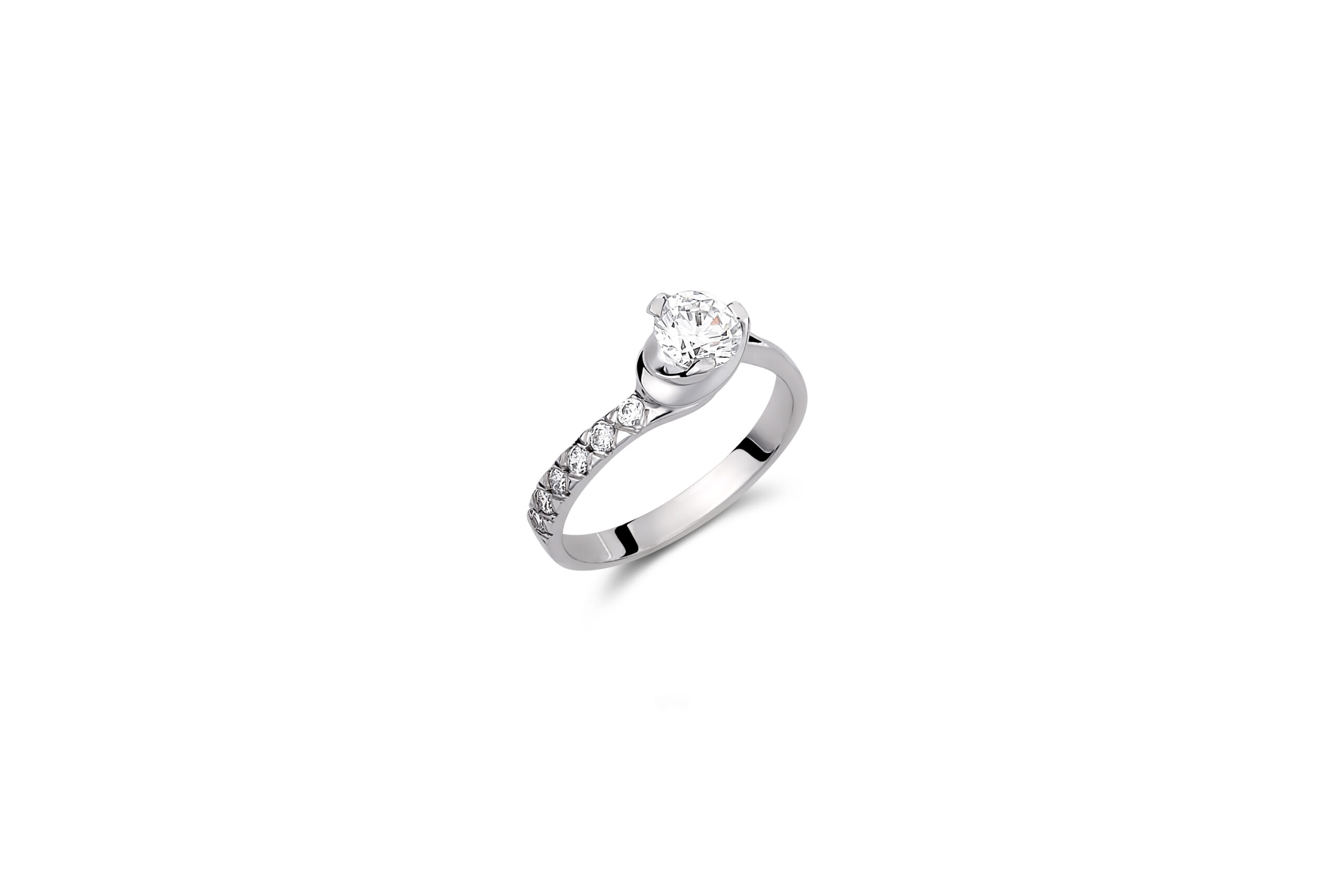 Spirale Solitaire Ring
