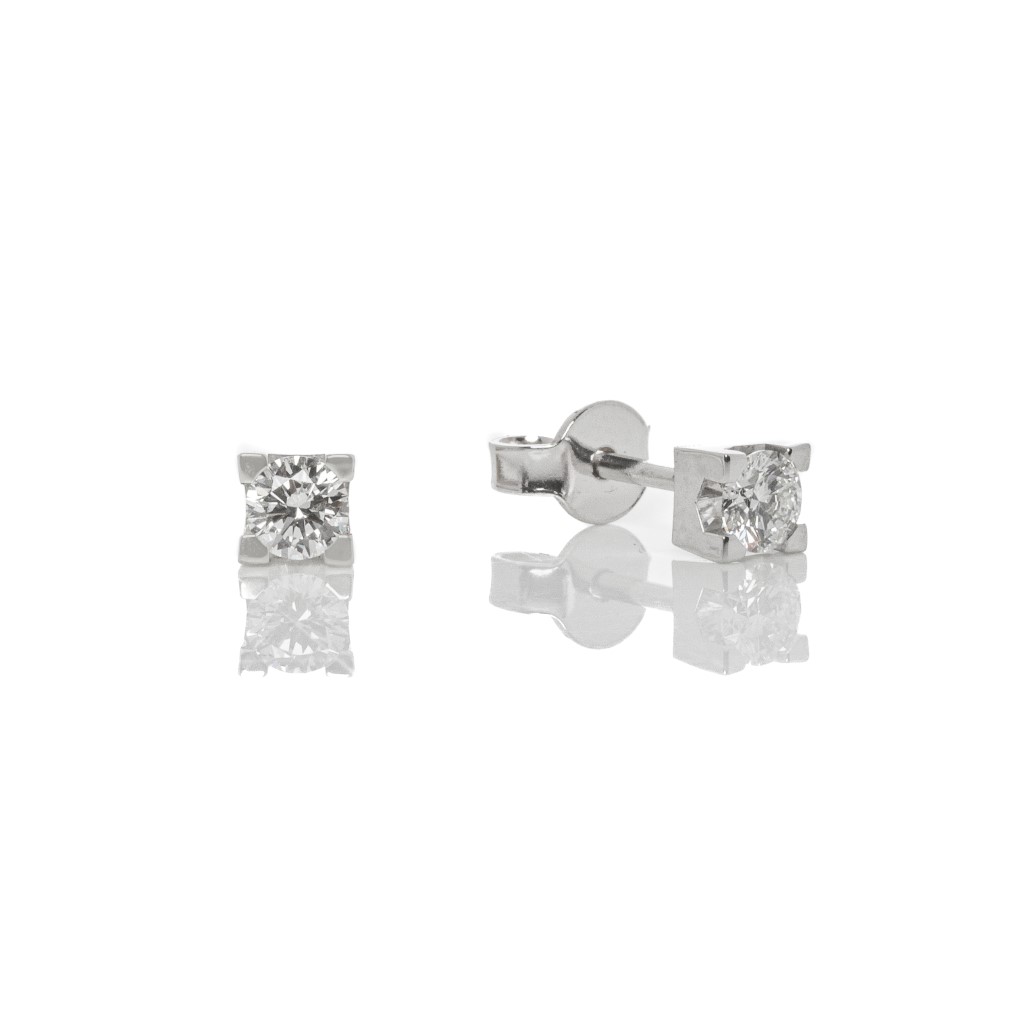 WEAD1077 DIAMOND SOLITAIRE EARRINGS G28A2168 copy (Custom)